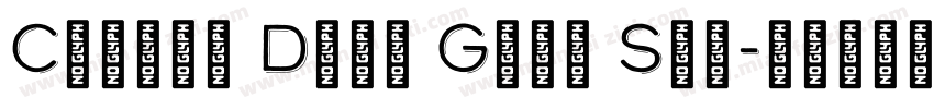 Calder Dark Grit Sha字体转换